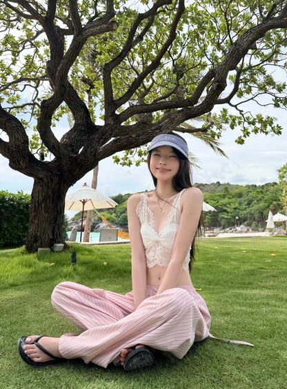 Lace Strap Inner Top
