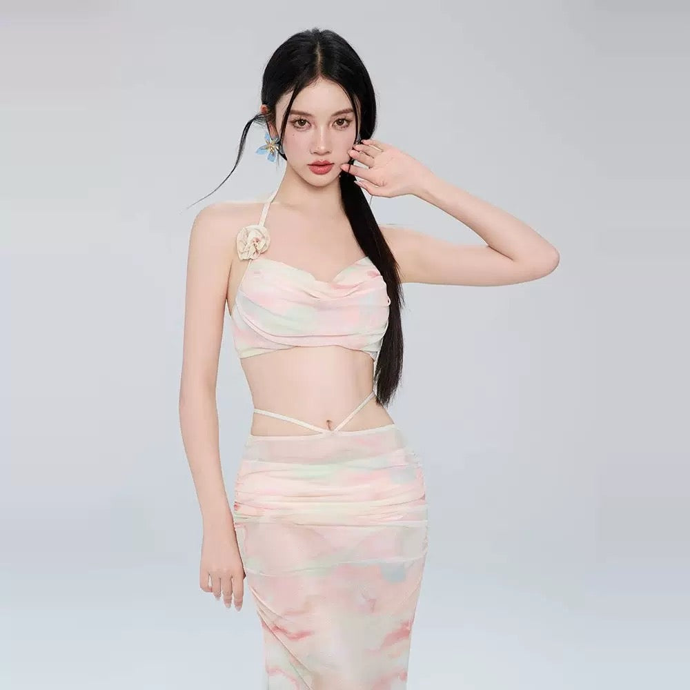 Ombre Bikini BK26 Three Piece Set (S)