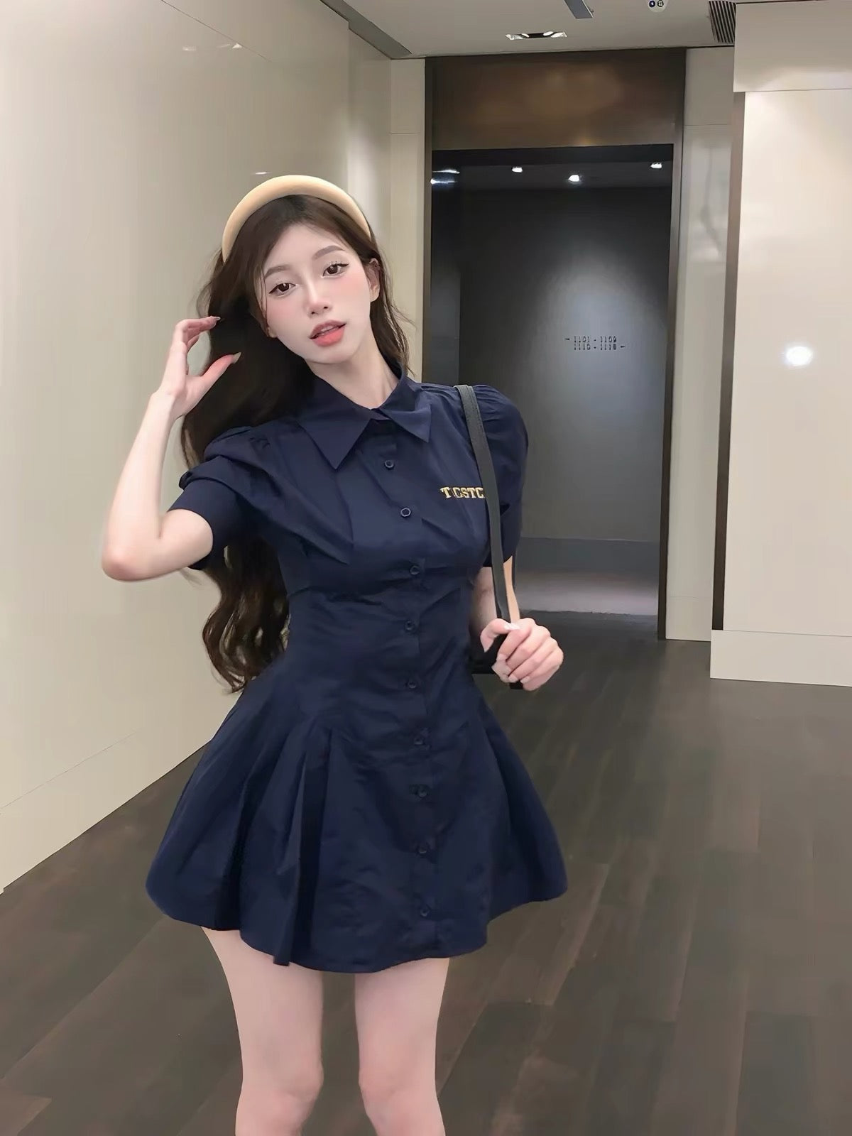 Uni Navy Dress