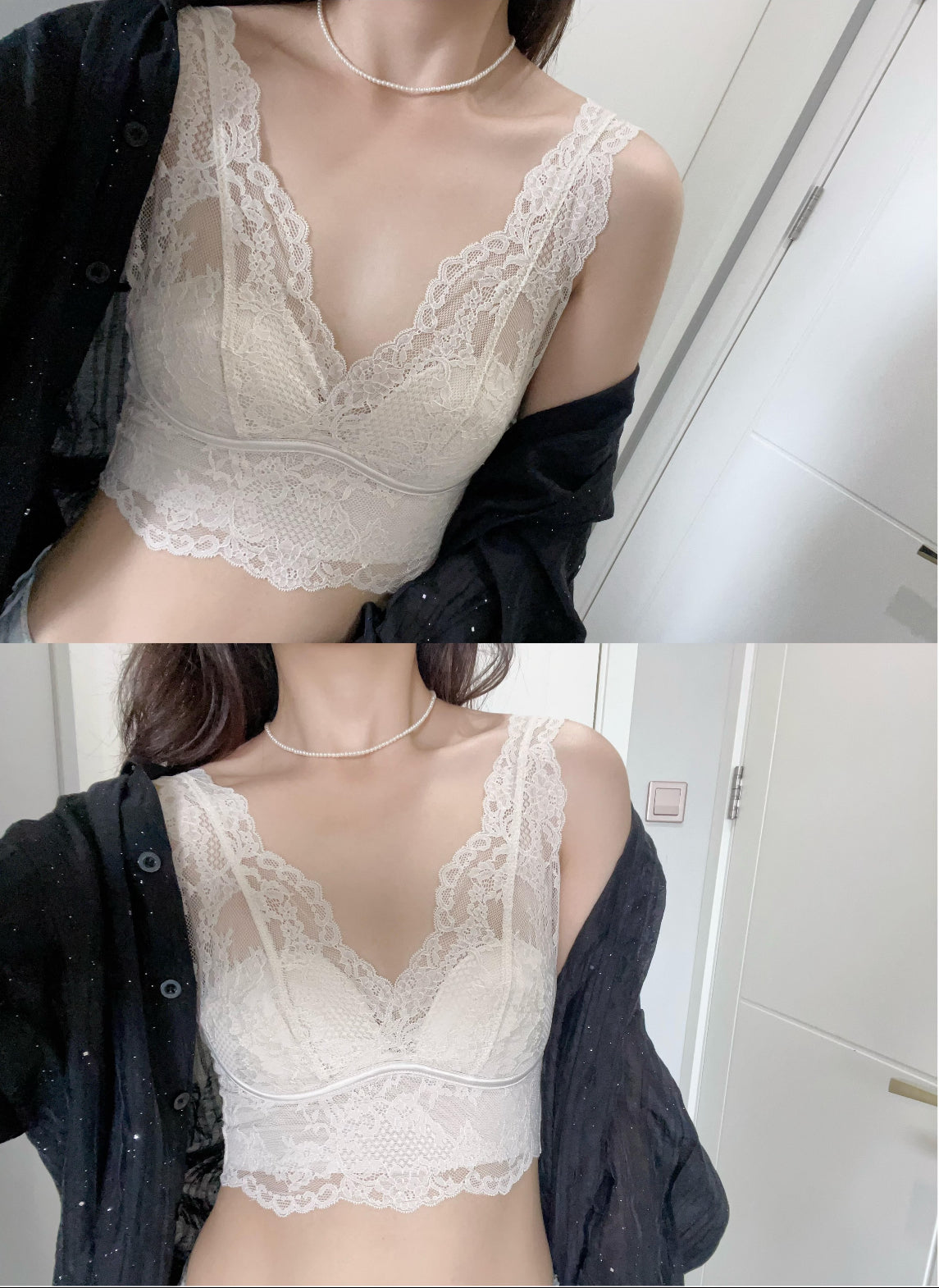 Lace Strap Inner Top