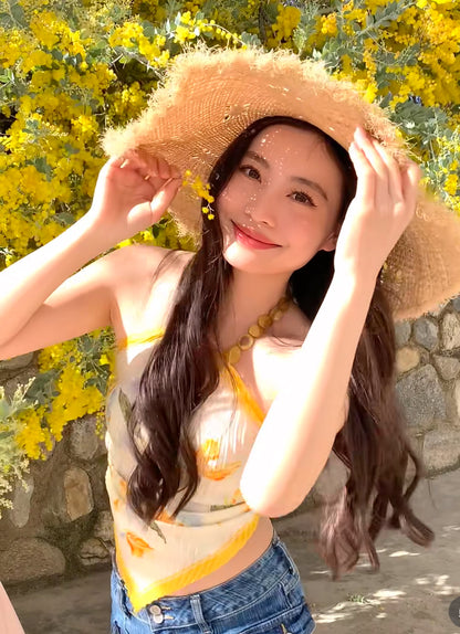 Bareback Yellow Top