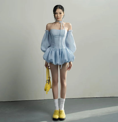 Tube Dress With Sleeve Set(预订优惠）