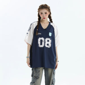 No8 Ball Oversize Tee Top