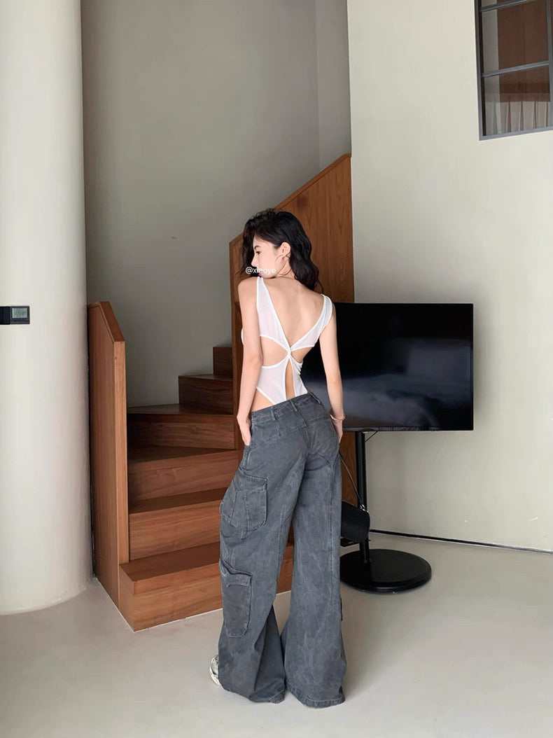 Crossback Inner Suit ( White, Grey, Black)