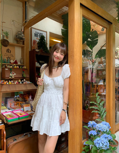 Alena White Dress