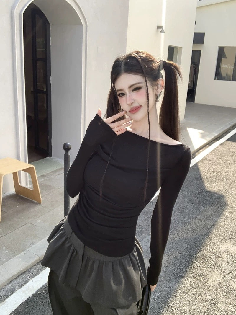 Thin Long Sleeve Top (S)