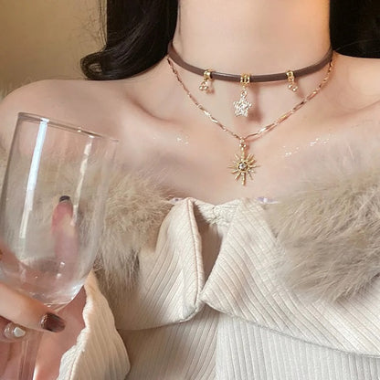 Maillard Sun Necklace