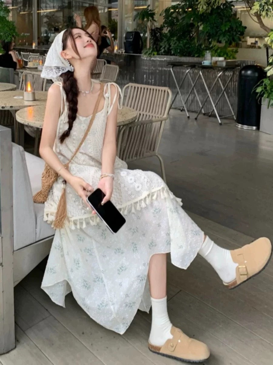 Casual Strap Long Dress