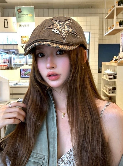 H15 Leopard Star Hat