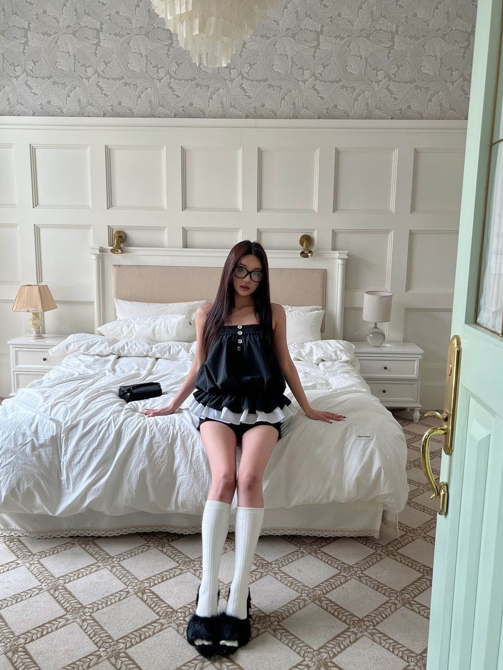 Black Tube Long Top
