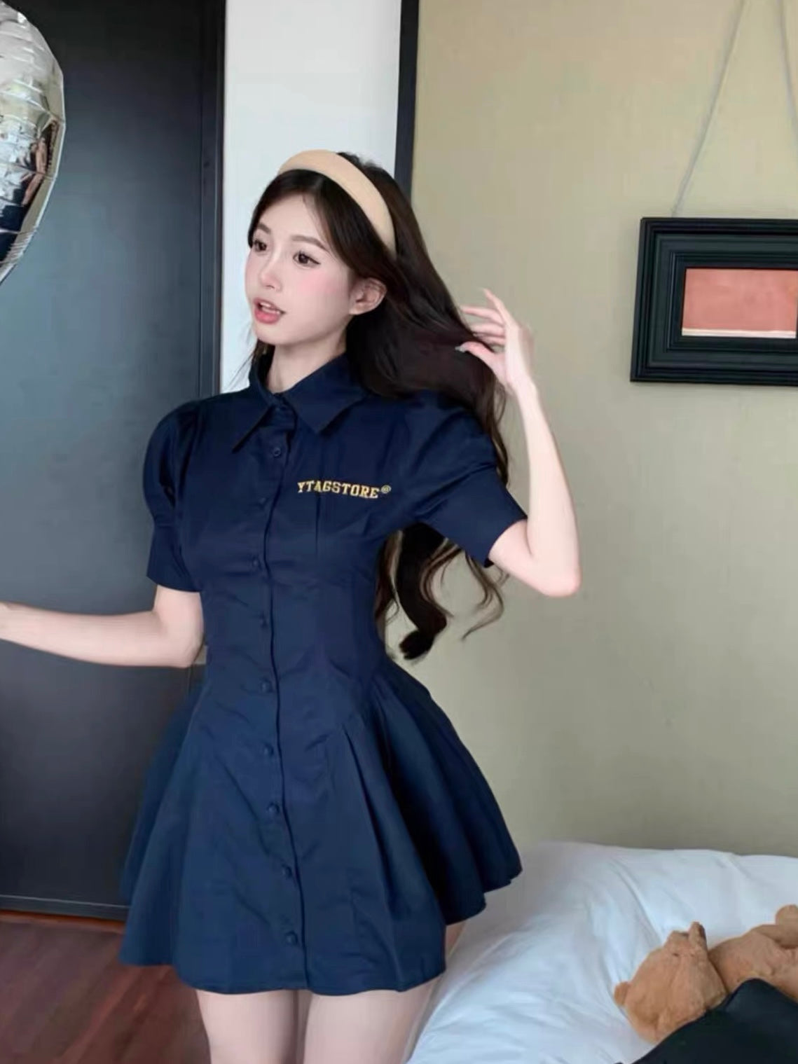 Uni Navy Dress