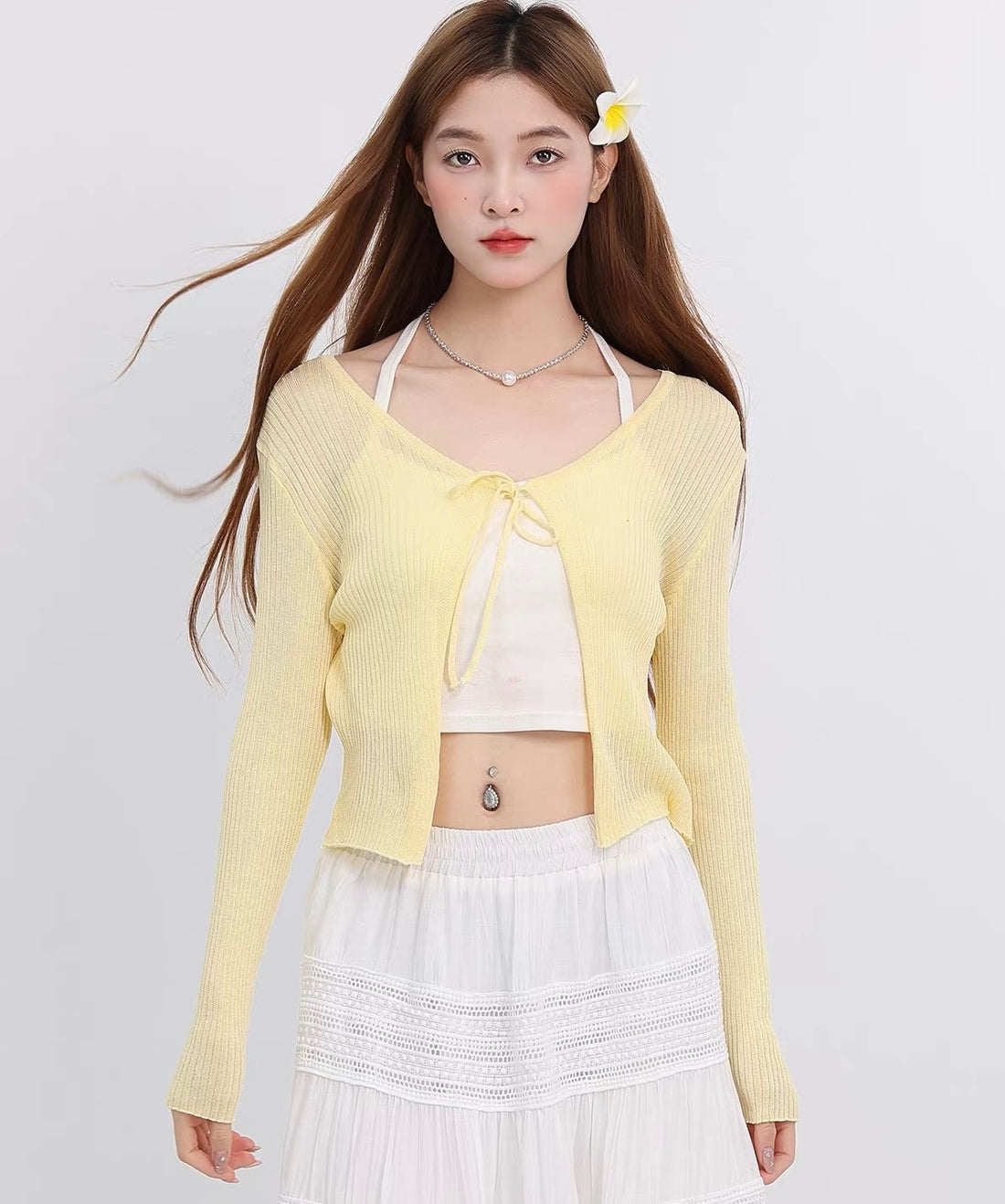 C018 Knitted Cardigan