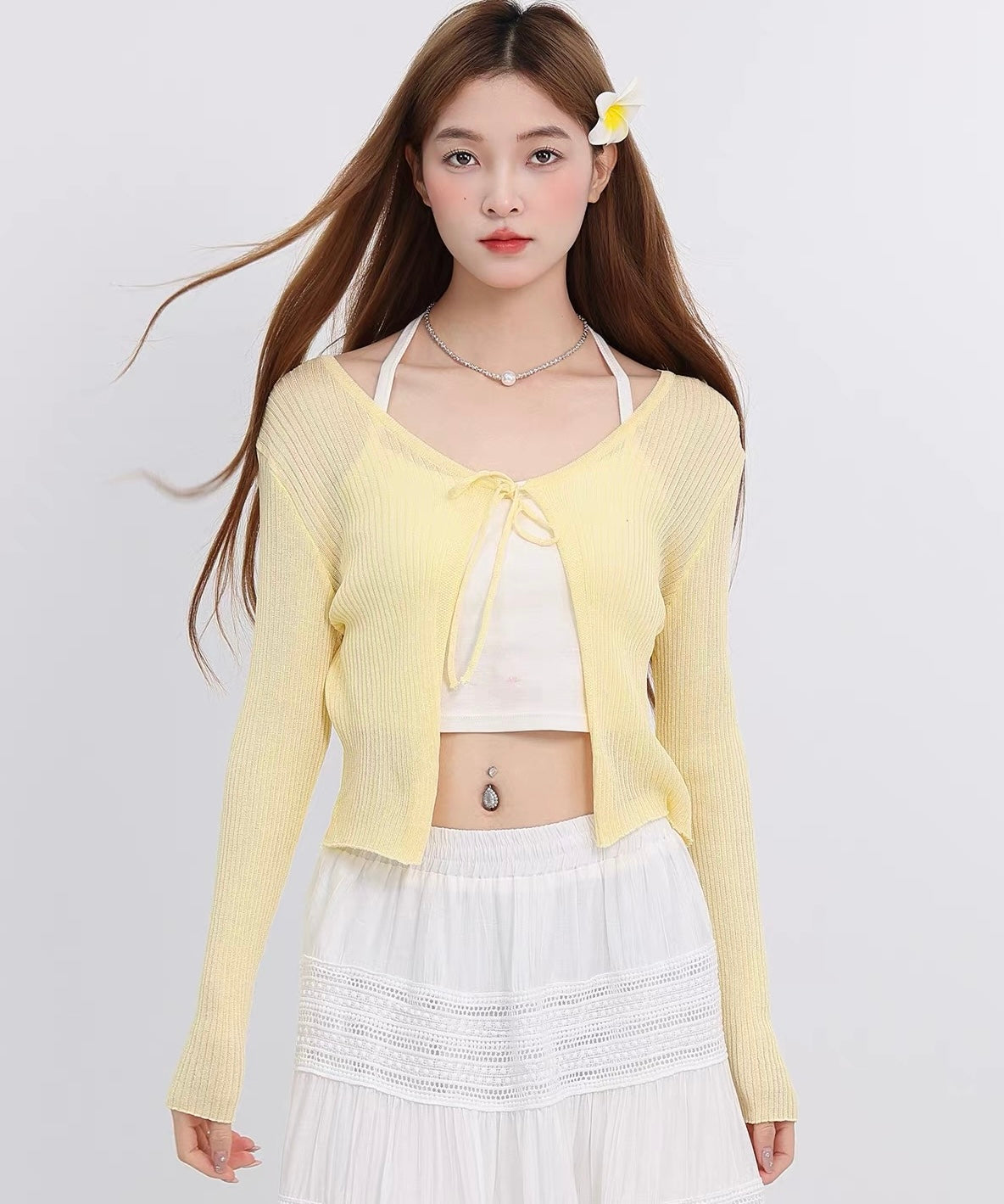 C018 Knitted Cardigan