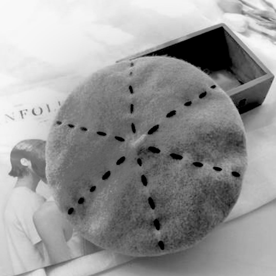 H02 Lining Wool Felt Beret Hat