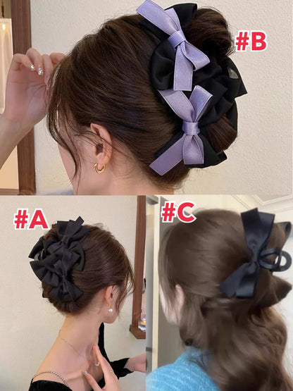 Ribbon Big Hair Clip