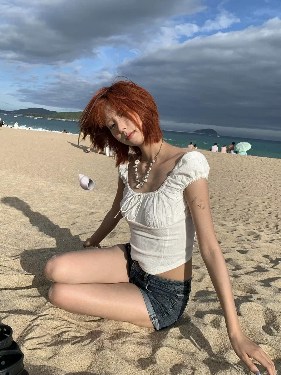 Penny White Top