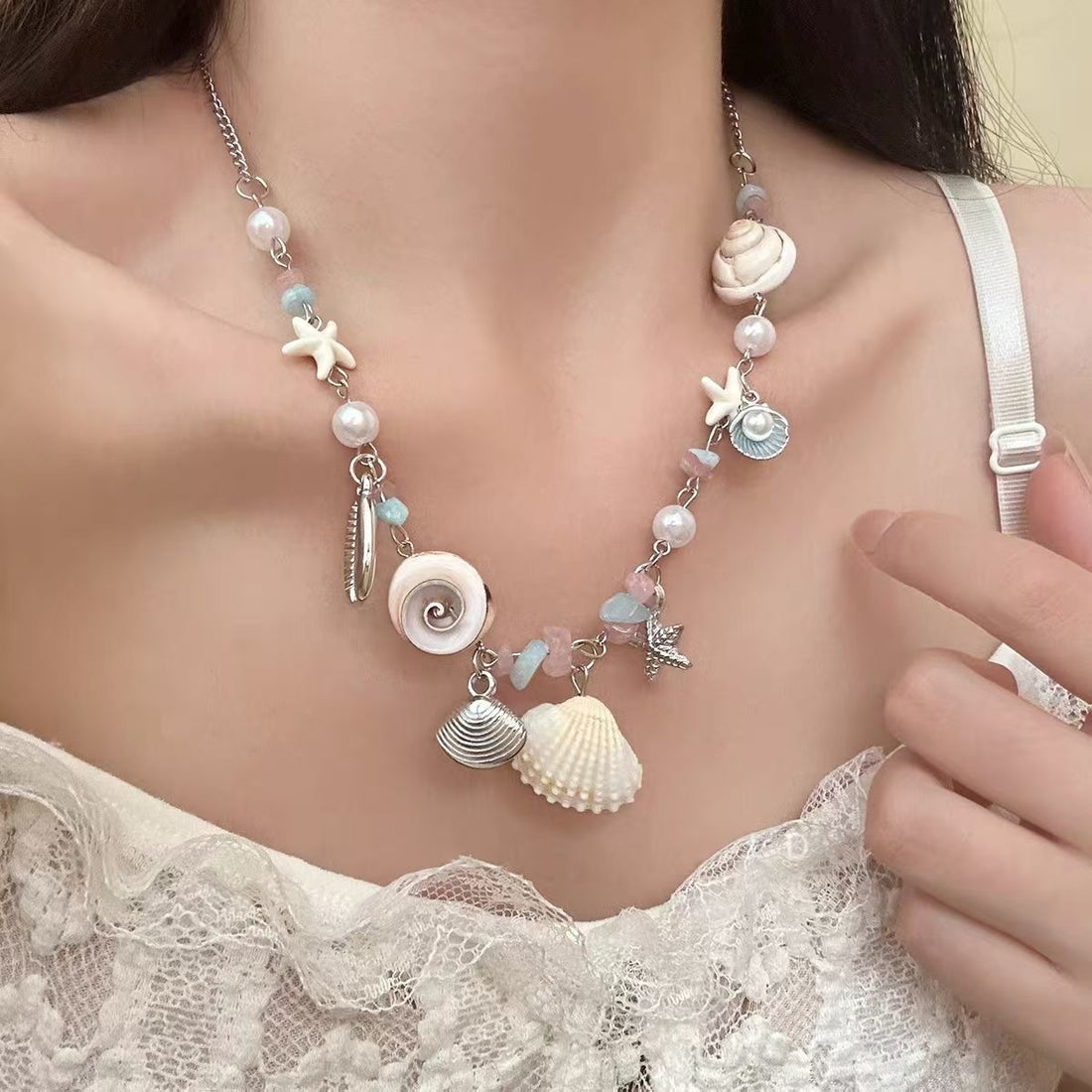 Summer Seashell Necklace NL05