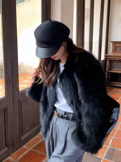 Alexandra Furry Cardigan