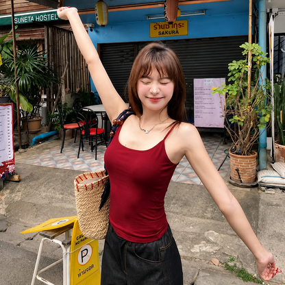 Singlet + Long Sleeve Top