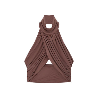 Chocolate Top + Skirt or Two Piece Set