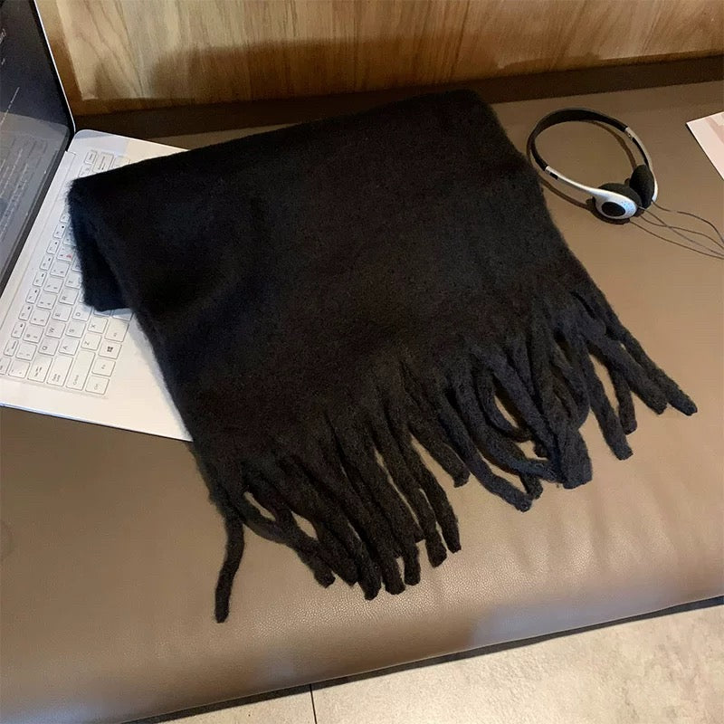 Winter Scarf (Blue, White, Grey, Pink)