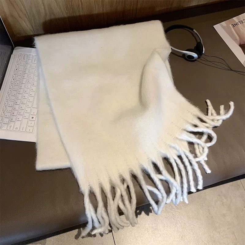 Winter Scarf (Blue, White, Grey, Pink)