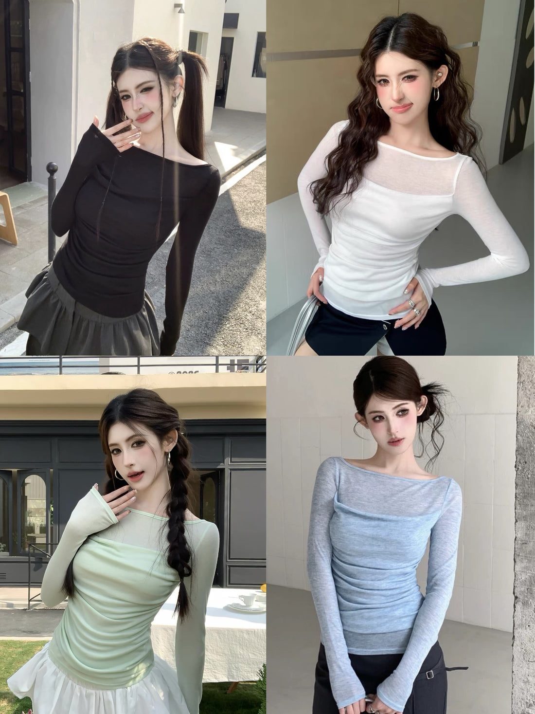 Thin Long Sleeve Top (S)