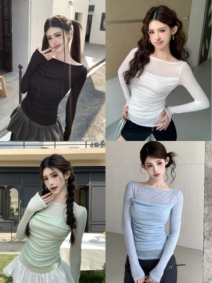 Thin Long Sleeve Top (S)