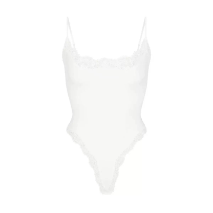 Thin Laces Collar Strap Inner Suit