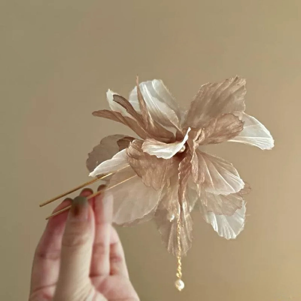 Chinese Flower Hair Pin
