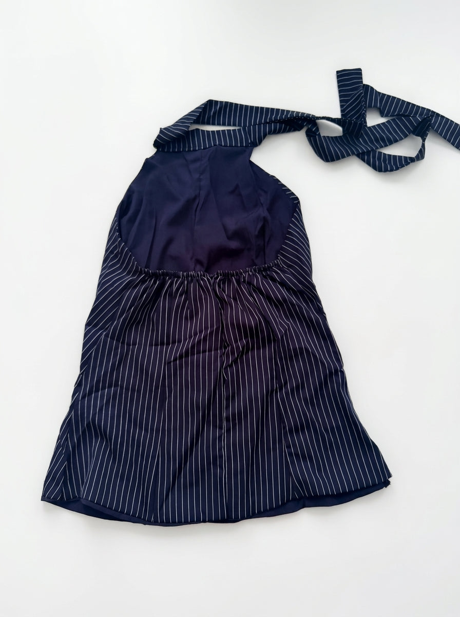 Stripe Top + Shorts Two Piece Set