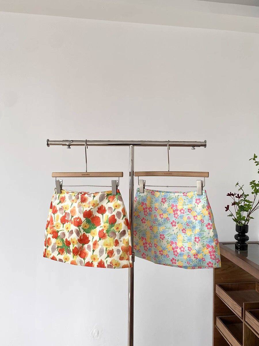 Flo Colour High Waist Skirt SK29