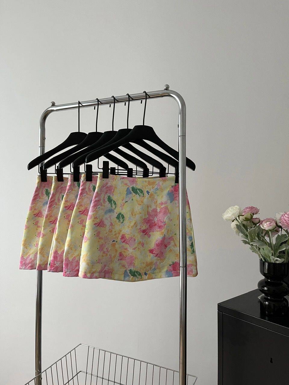 Flo Colour High Waist Skirt SK29