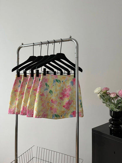 Flo Colour High Waist Skirt SK29