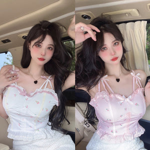 限量促销 💖Lolli Lace Cherry Inner Top/Blouse