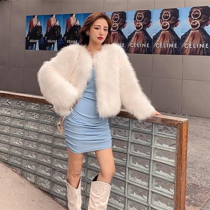 Alexandra Furry Cardigan