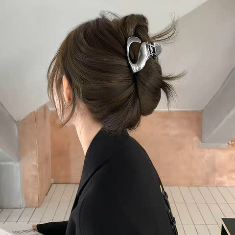 A37 Korean Silver Hair Clip ( 3 in one set )