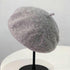 A206 Classic Wool Felt Beret Hat - Hearts & Kisses