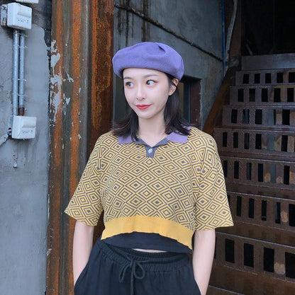 A243 Colours Beret Hat - Hearts &amp; Kisses