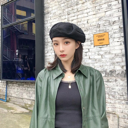 A243 Colours Beret Hat - Hearts &amp; Kisses