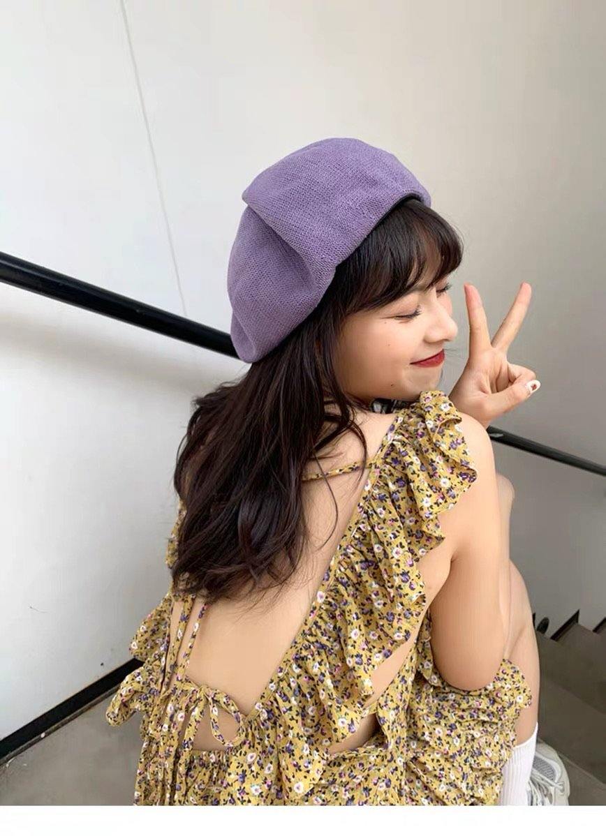A243 Colours Beret Hat - Hearts &amp; Kisses