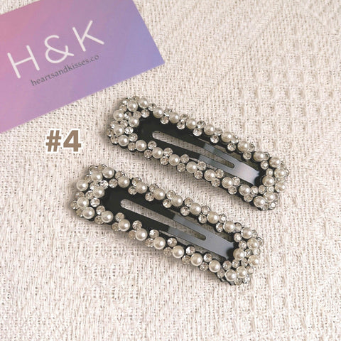 A46 Diamond Pearl Hair Clip - Hearts & Kisses Fashion Boutique - HNK Online Fashion Malaysia - Buy Dress Online. Shop Dress, Tops, Pants, Rompers, Sportswear & more. We Ship To Malaysia & Singapore.