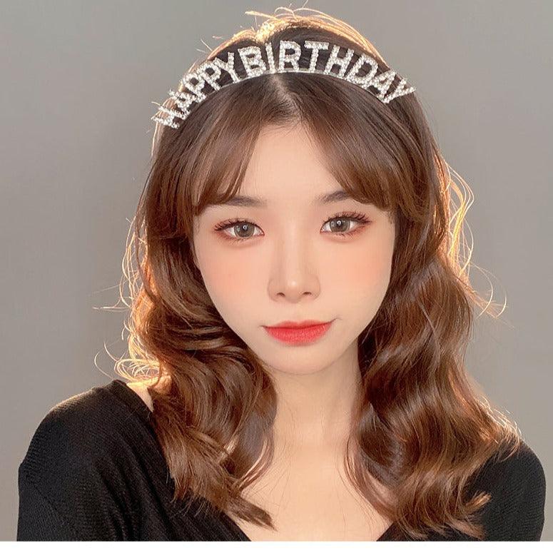 A49 Happy Birthday Hairband - Hearts &amp; Kisses Fashion Boutique - HNK Online Fashion Malaysia - Buy Dress Online. Shop Dress, Tops, Pants, Rompers, Sportswear &amp; more. We Ship To Malaysia &amp; Singapore.