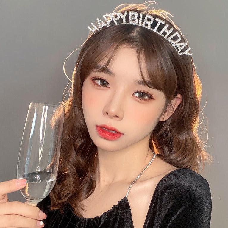 A49 Happy Birthday Hairband - Hearts &amp; Kisses Fashion Boutique - HNK Online Fashion Malaysia - Buy Dress Online. Shop Dress, Tops, Pants, Rompers, Sportswear &amp; more. We Ship To Malaysia &amp; Singapore.