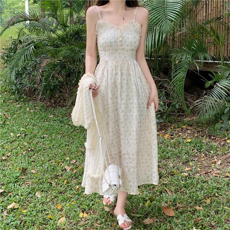 Anie Green Floral Long Dress - Hearts & Kisses Fashion Boutique - HNK Online Fashion Malaysia - Buy Dress Online. Shop Dress, Tops, Pants, Rompers, Sportswear & more. We Ship To Malaysia & Singapore.