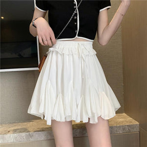 Camy Mini Skirt (Black, White) - Hearts & Kisses Fashion Boutique - Ready Stock Malaysia - Dress, Tops, Pants, Rompers, Sportswear & more. We Ship To Malaysia & Singapore
