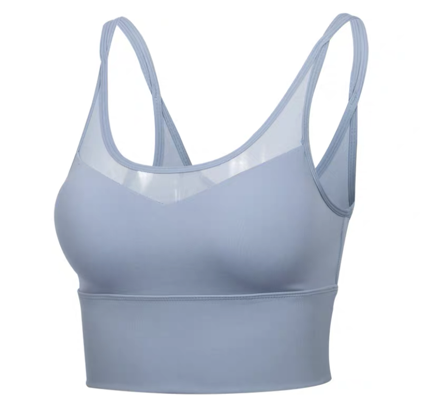 FT002 Fitness Yoga Sport Top with Pad - Hearts &amp; Kisses