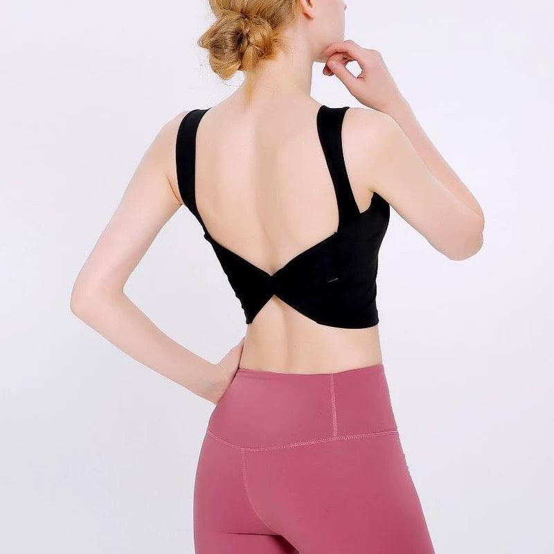 FT013 Fitness Yoga Sport Top with Pad - Hearts &amp; Kisses Fashion Boutique - HNK Online Fashion Malaysia - Buy Dress Online. Shop Dress, Tops, Pants, Rompers, Sportswear &amp; more. We Ship To Malaysia &amp; Singapore.
