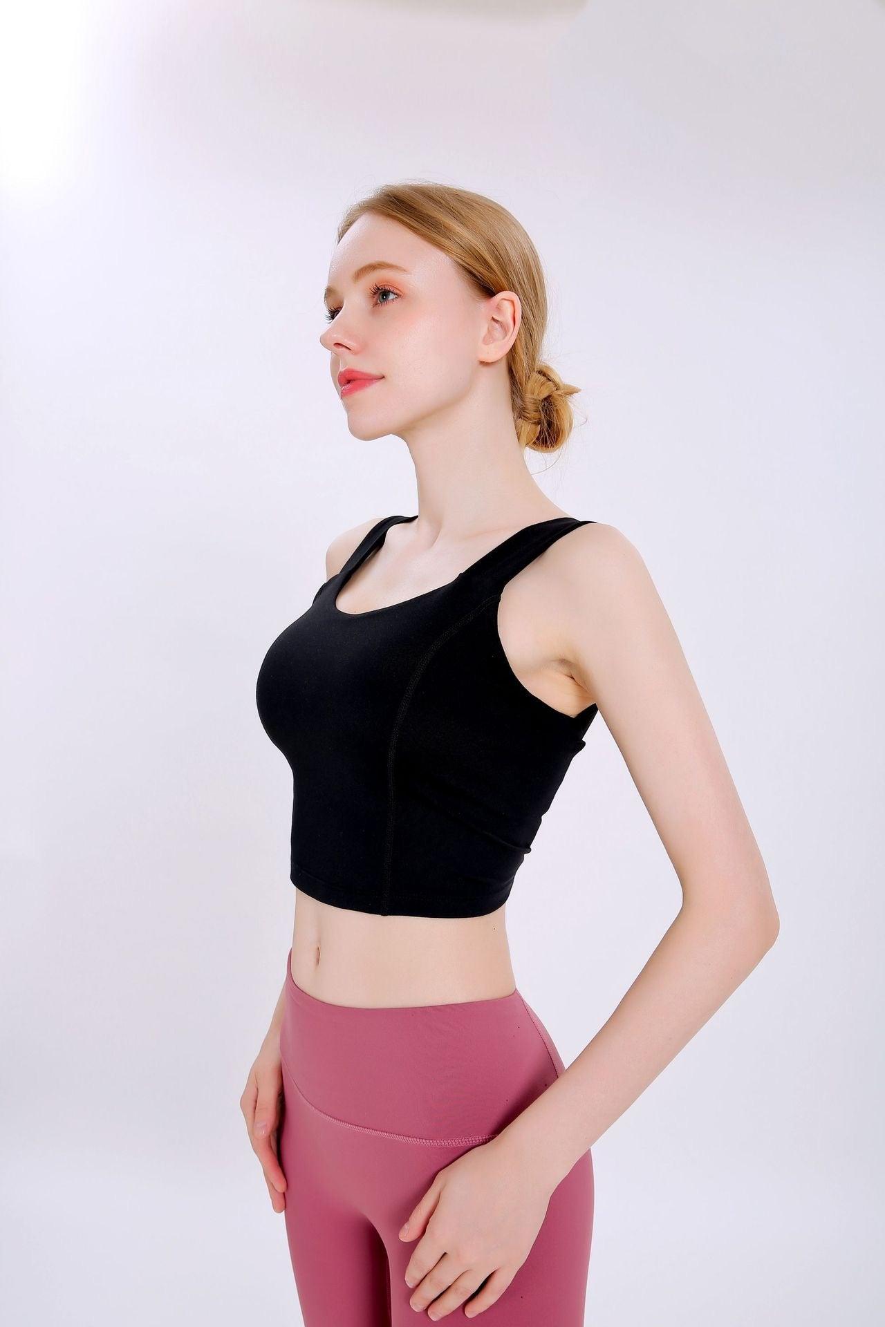 FT013 Fitness Yoga Sport Top with Pad - Hearts &amp; Kisses Fashion Boutique - HNK Online Fashion Malaysia - Buy Dress Online. Shop Dress, Tops, Pants, Rompers, Sportswear &amp; more. We Ship To Malaysia &amp; Singapore.
