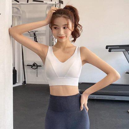 FT014 Fitness Yoga Sport Top with Pad - Hearts &amp; Kisses Fashion Boutique - Online Fashion Malaysia - Dress, Tops, Pants, Rompers, Sportswear &amp; more. We Ship To Malaysia &amp; Singapore